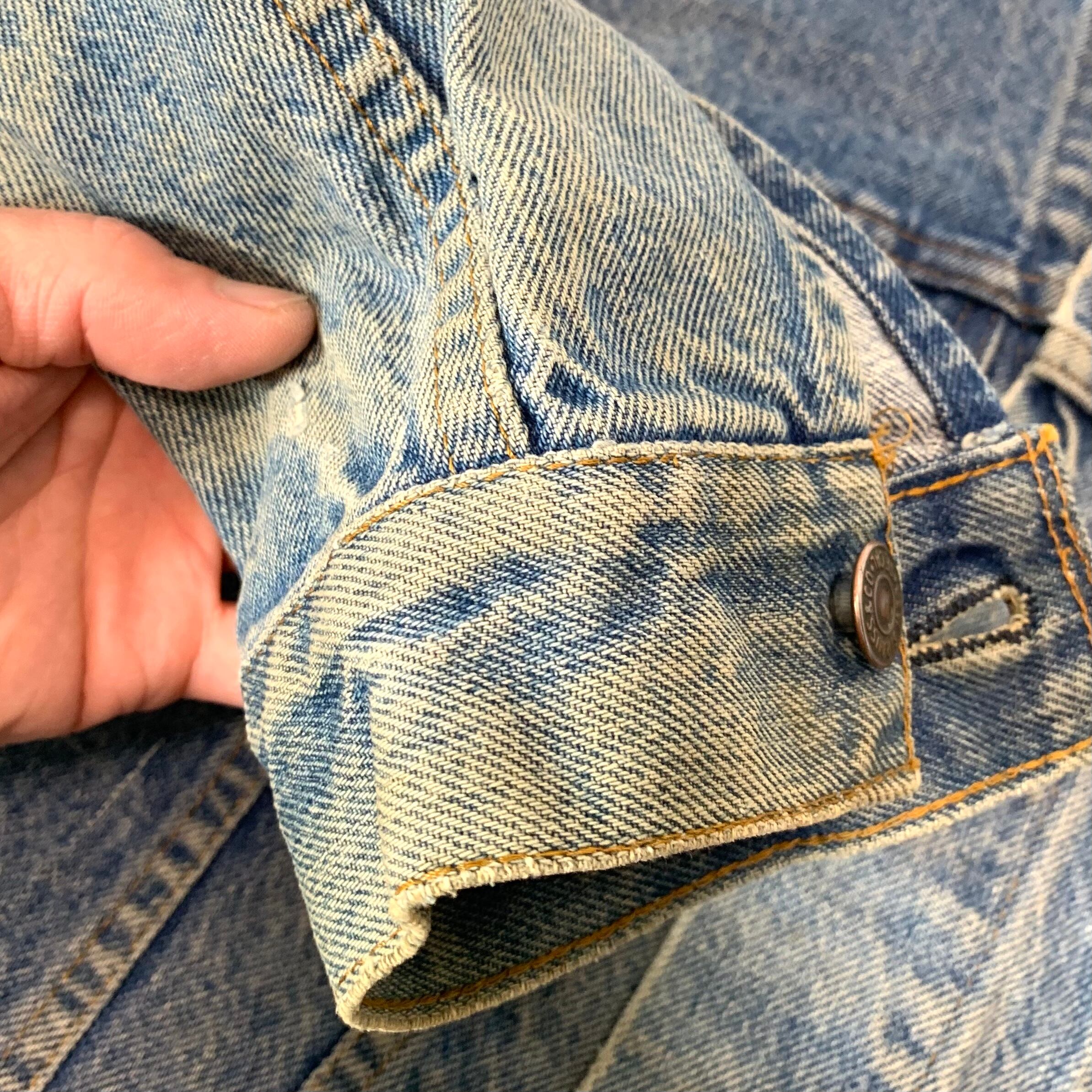 vintage old 80s LEVI'S 70505 Gジャンデニムジャケット ブルー size