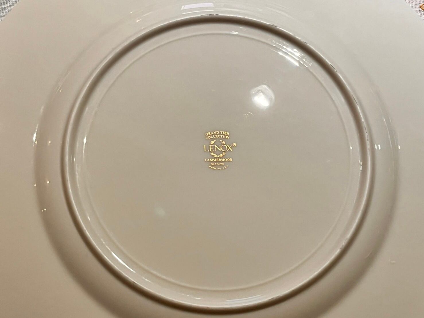 レノックス（1991-1996年頃) Lammermoor シリーズ ディナープレート