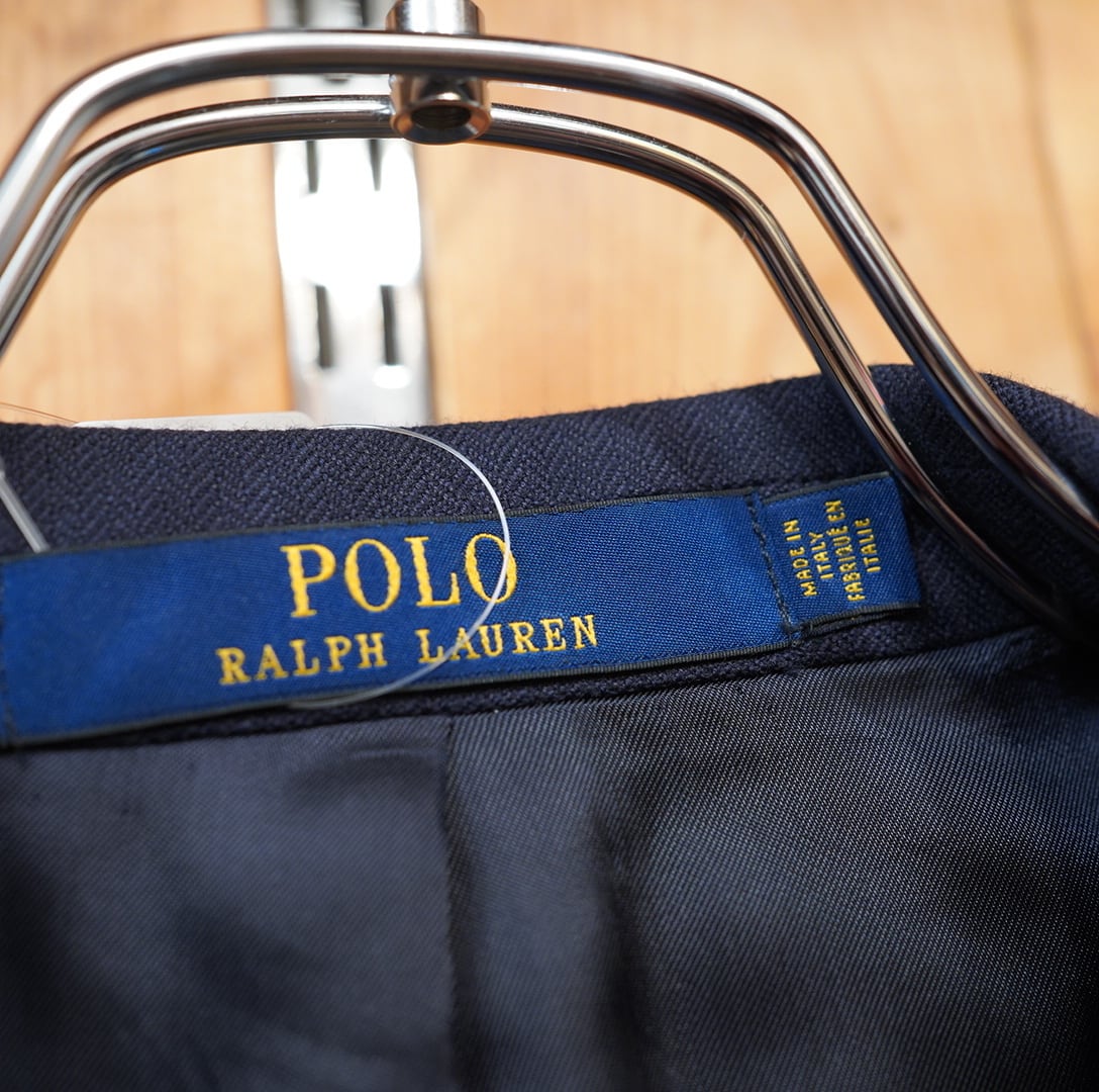 ralphlauren italy製 ヘリンボーン パチポケ スーツ セットアップ 42S