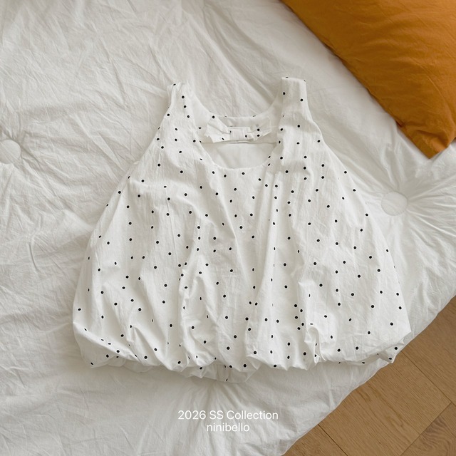 【6/18〆予約】<ninibello> Bubble pop balloon one-piece