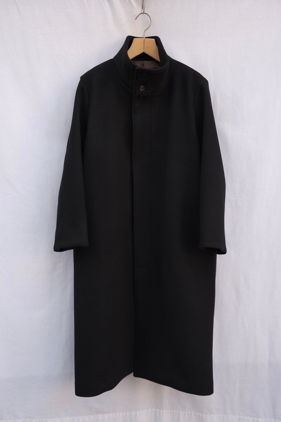 Ka na ta “ hi neck coat “ Black | Lapel online store 