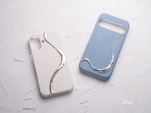 #Fil de Soie　シンプルなスマホケース（iPhone/Android  ）