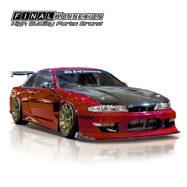 FIRST CONTACT】 FRP製 TYPE1 リアバンパースポイラー NISSAN S14 