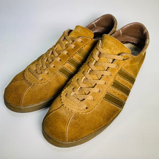 80's adidas アディダス TOBACCO タバコ オリジナル ブラウン 茶 スエードスニーカー アイランドシリーズ カナダ製 US8.5  希少 ヴィンテージ BA-857 RM1226H | agito vintage powered by BASE