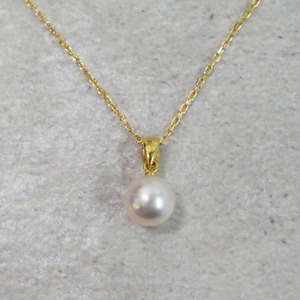 MIKIMOTO ミキモト パールネックレス YG アクセサリー