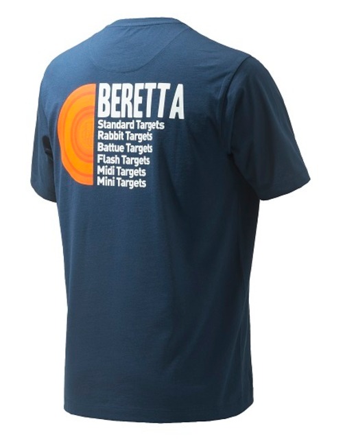 ベレッタ ディスクグラフィック Tシャツ（ネイビー）/Beretta Diskgraphic T-Shirt - Blue Total Eclipse