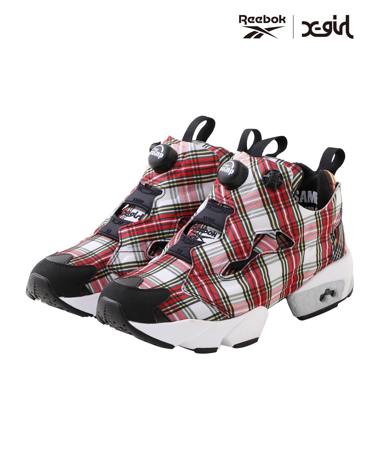 【XG×Reebok】PLAID INSTAPUMP FURY