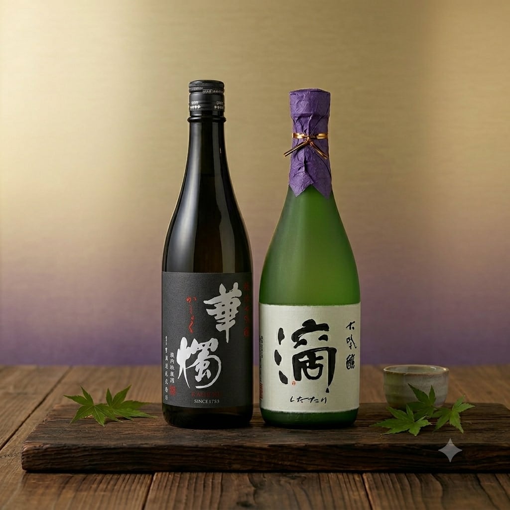 華燭≪幸福≫~熟成大吟醸&純米大吟醸飲み比べ