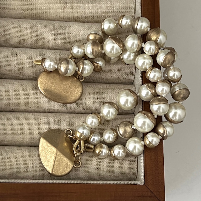 antique pearl bracelet 10965