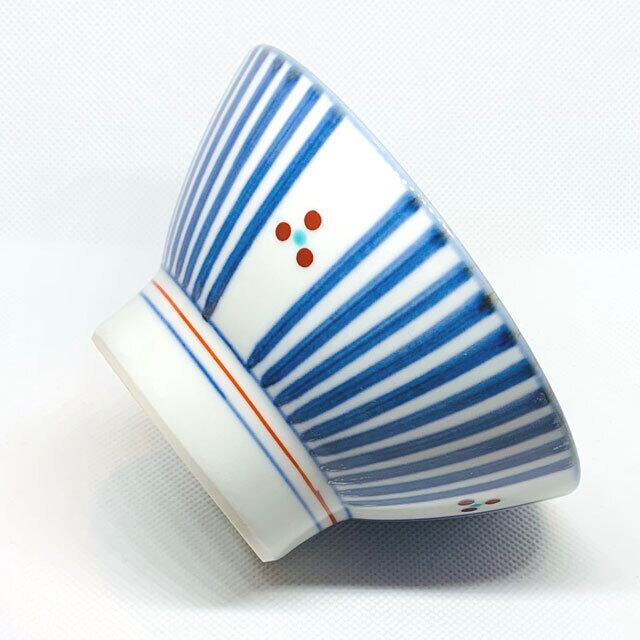 砥部焼／梅山窯】くらわんか碗・大（三つ紋） | 砥部焼専門店／砥部焼