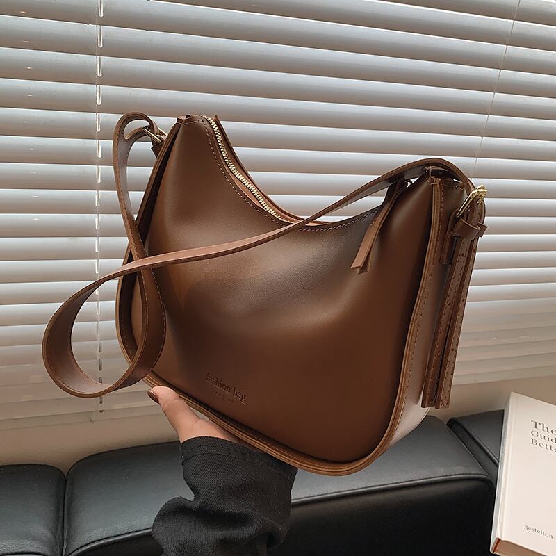 オータムウィンタースタンダードショルダーバッグ レトロ 秋物 冬物 手作りハンドバック2861421973