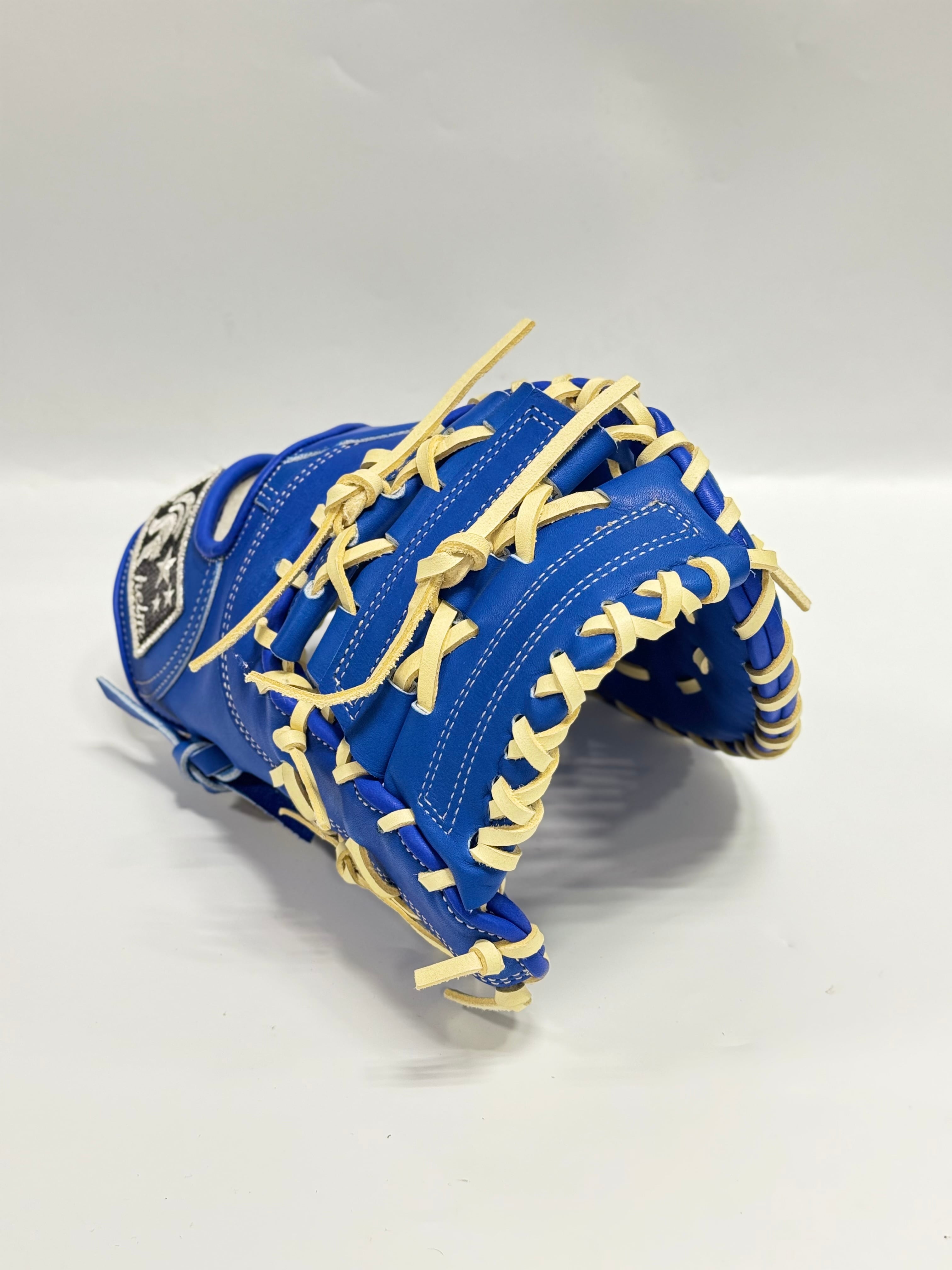 helmｰヘルム 軟式仕様ミット 限定キャッチャーミット ロイヤルブルー
