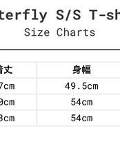 LITTLE YARMOUTH  “Butterfly S/S T-shirt”