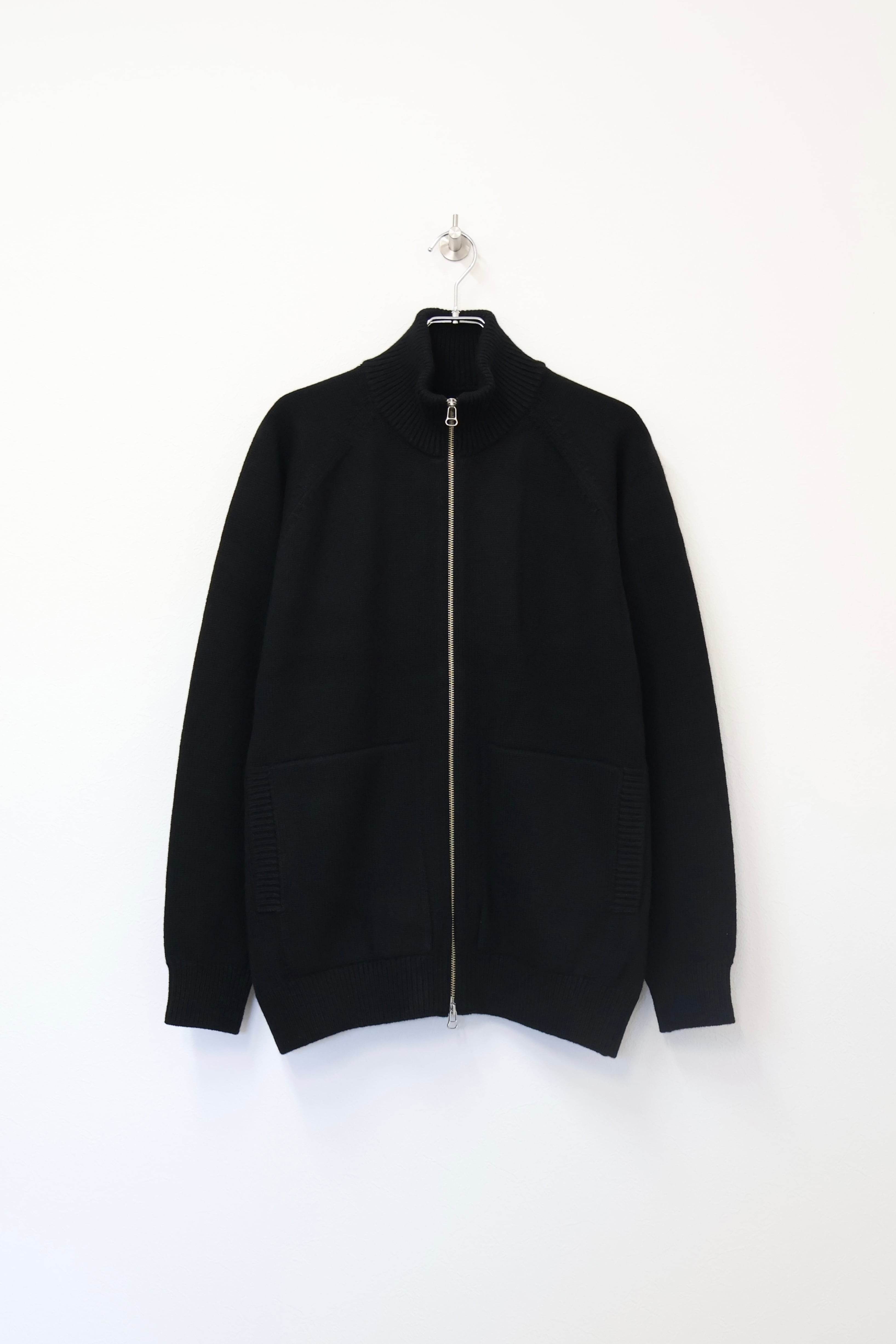 YOKO SAKAMOTO DRIVERS KNIT -BLACK- | OoaLL