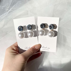 【ZP-17】キュービックジルコニア ピアス/イヤリング