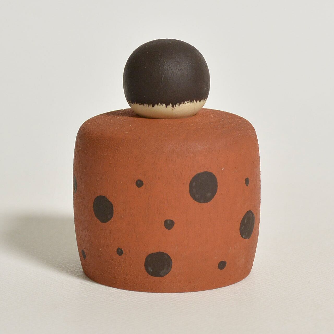 ドットちゃんえじここけし 約1.5寸 約4.5cm 鈴木明 工人（作並系