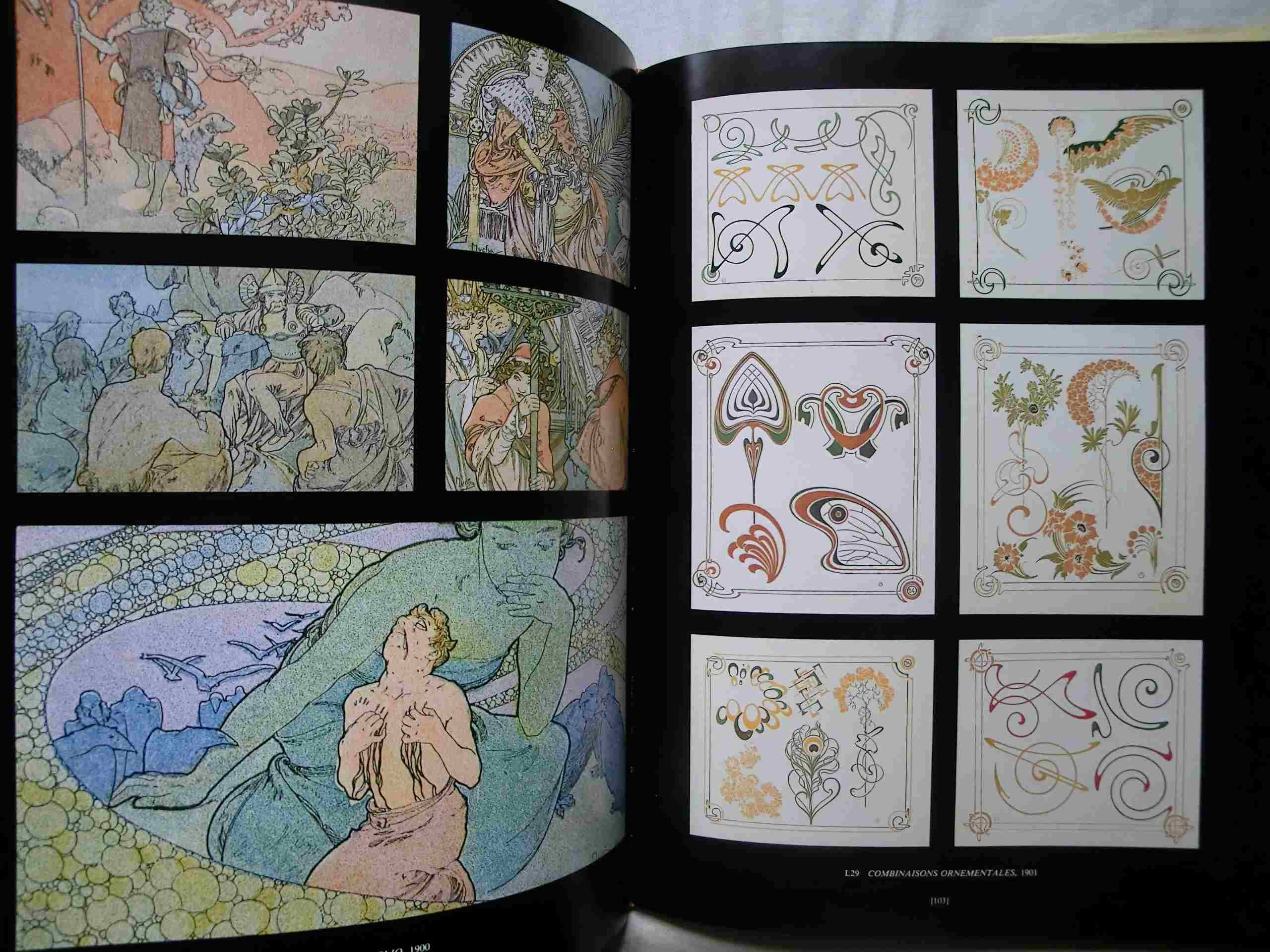 アルフォンス・ミュシャ 163点 カラープレート Academy Editions