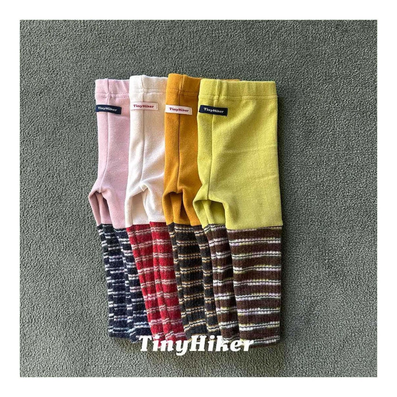 【取寄】Tiny Hiker ユニークミックスレギンス|冬服|韓国子供服