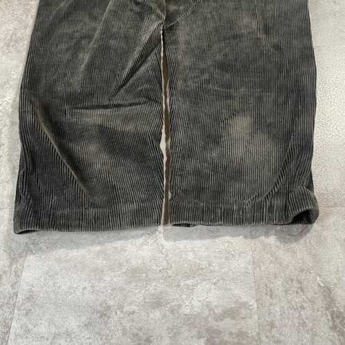40s 50s M Faure ファーマーズ 太畝コーデュロイ 墨黒 W35 詳細写真15