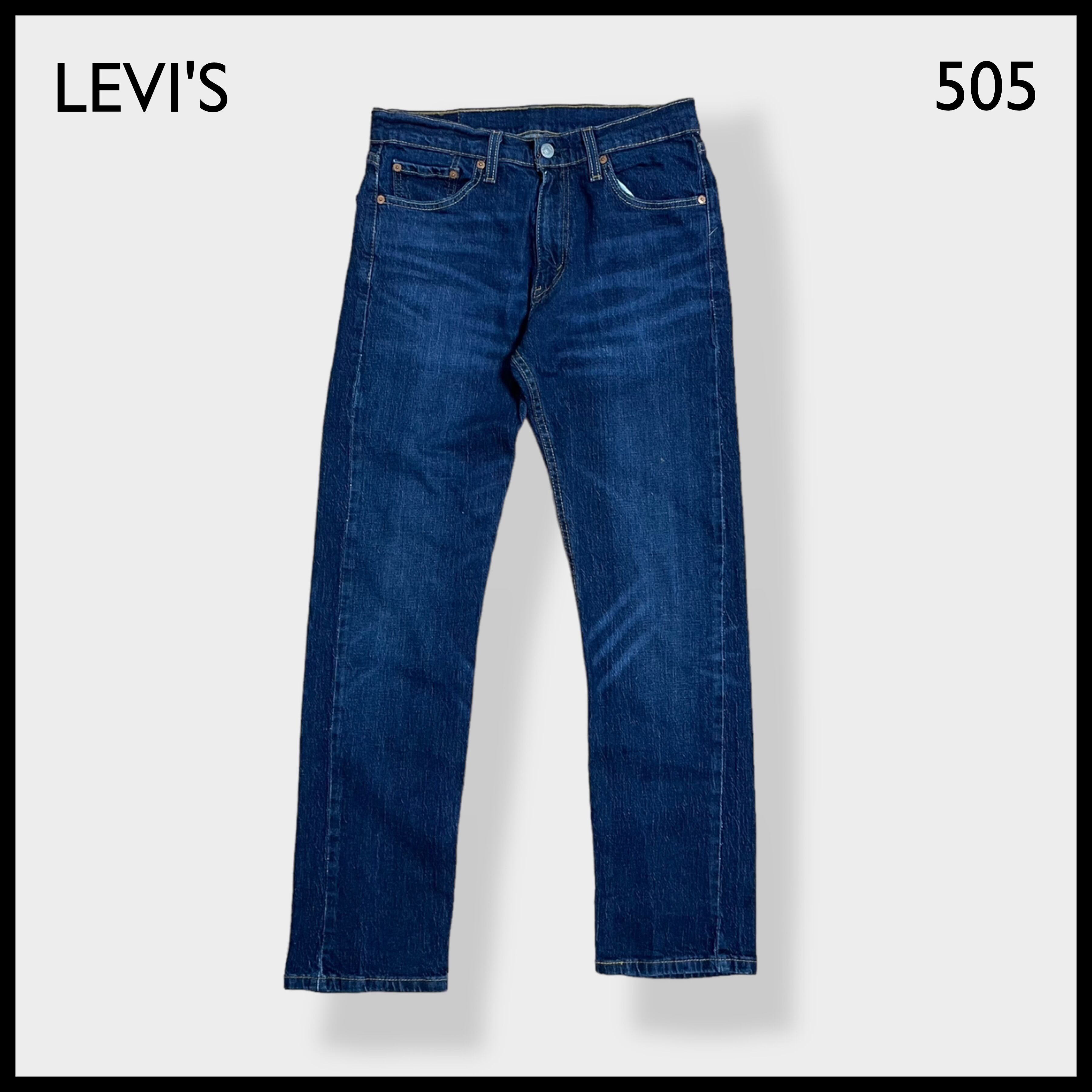 Levi's 505 デニムパンツ ジーンズ ヴィンテージ 濃紺 W30 L30