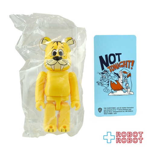 メディコム ベアブリック BE@RBRICK 100% [シリーズ45] ANIMAL 原始家族フリントストーン ベイビー・パス 未開封 ４号店商品