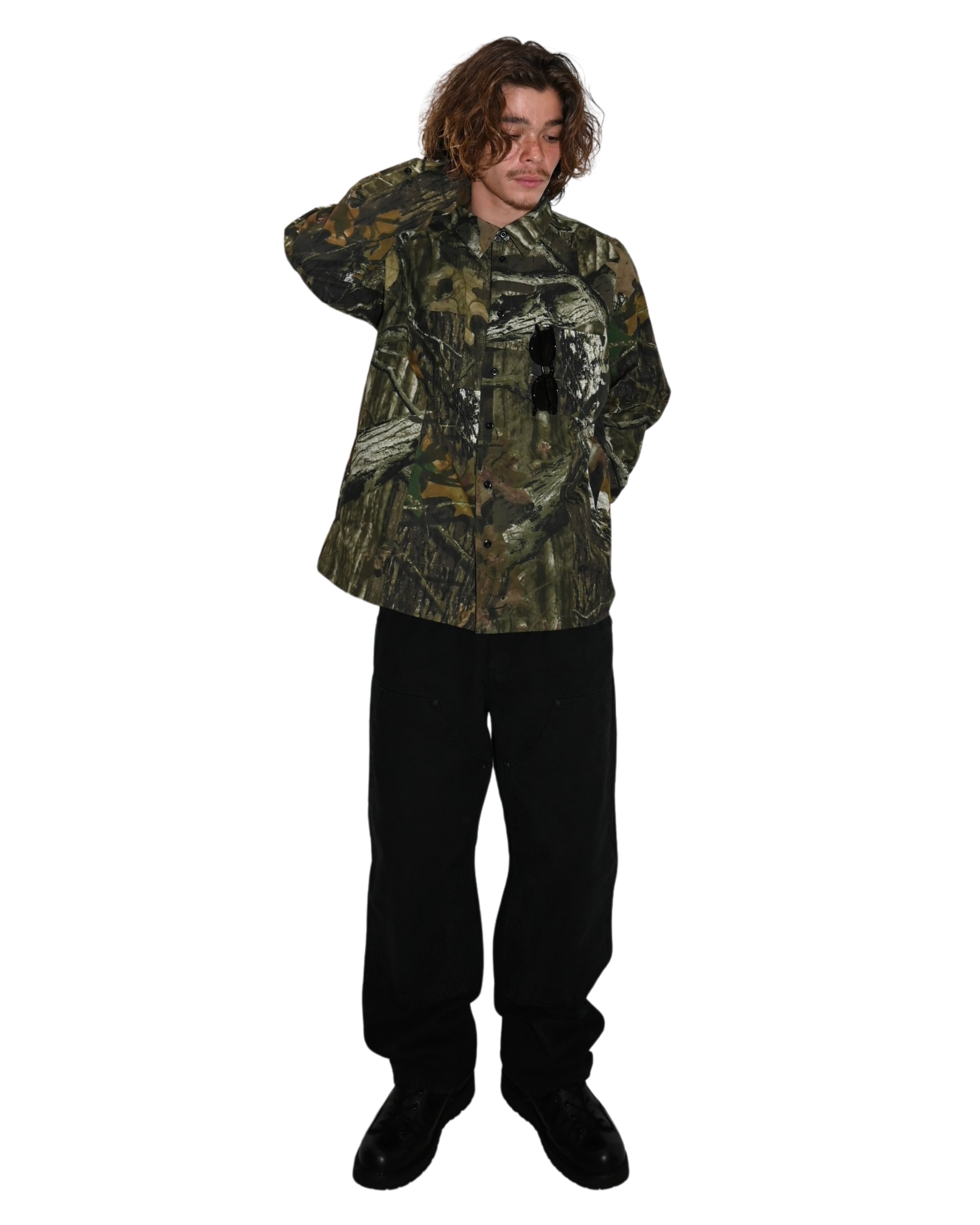 MIYAGIHIDETAKA ワークパンツ ブラック SMALL MH029 Work Pants BLACK | MIYAGIHIDETAKA