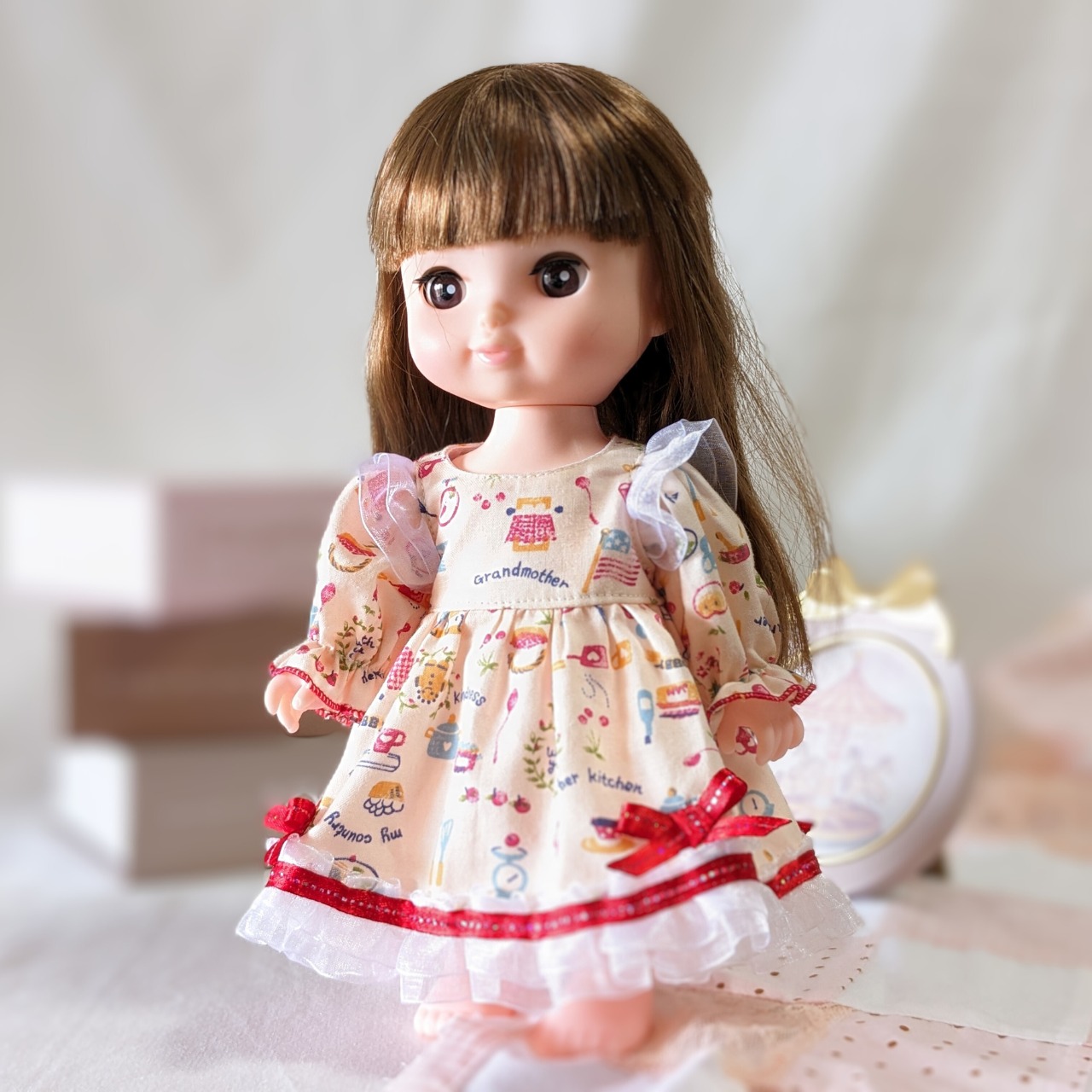 ソランちゃん メルちゃん ハンドメイド服 専用 ソランちゃん 柔らか メルちゃん ハンドメイド 服