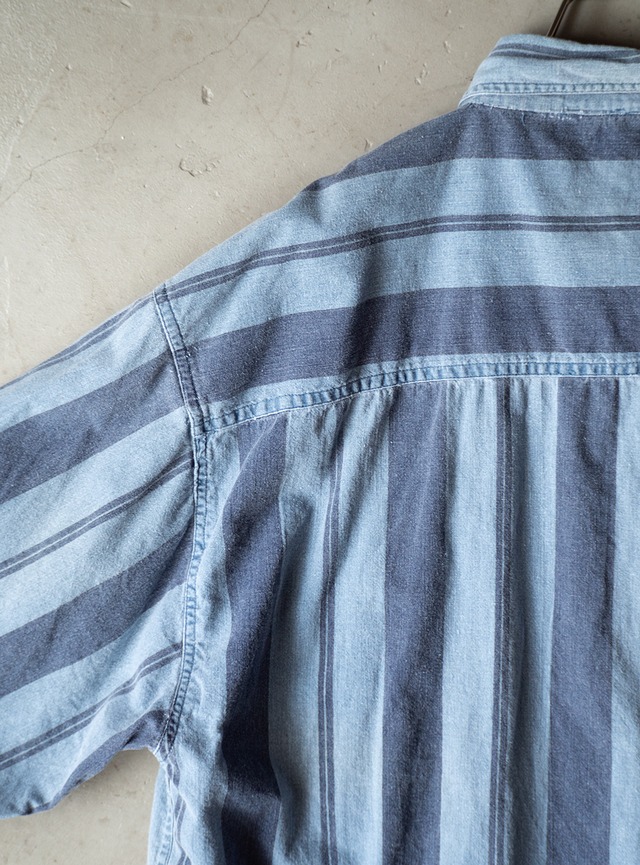 "IMPORTANTE" 1990s Wide stripe shirts