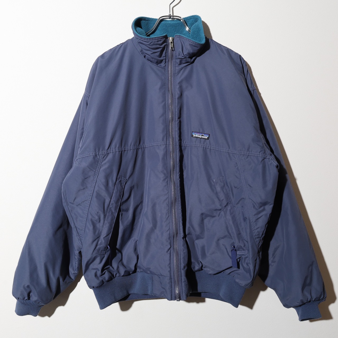 美品 L 94年 USA Charred Blue/Blueglass Shelled Synchilla Jacket Patagonia シェルドシンチラ ジャケット パタゴニア