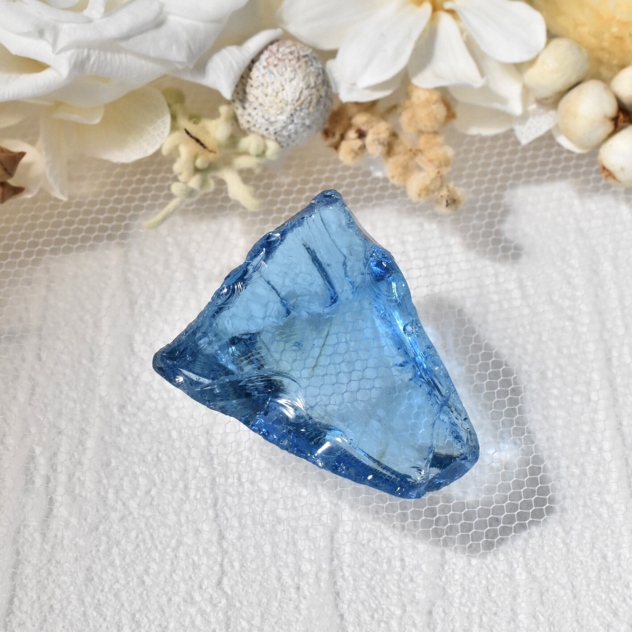 インドネシア産アンダラクリスタル オーシャンブルー