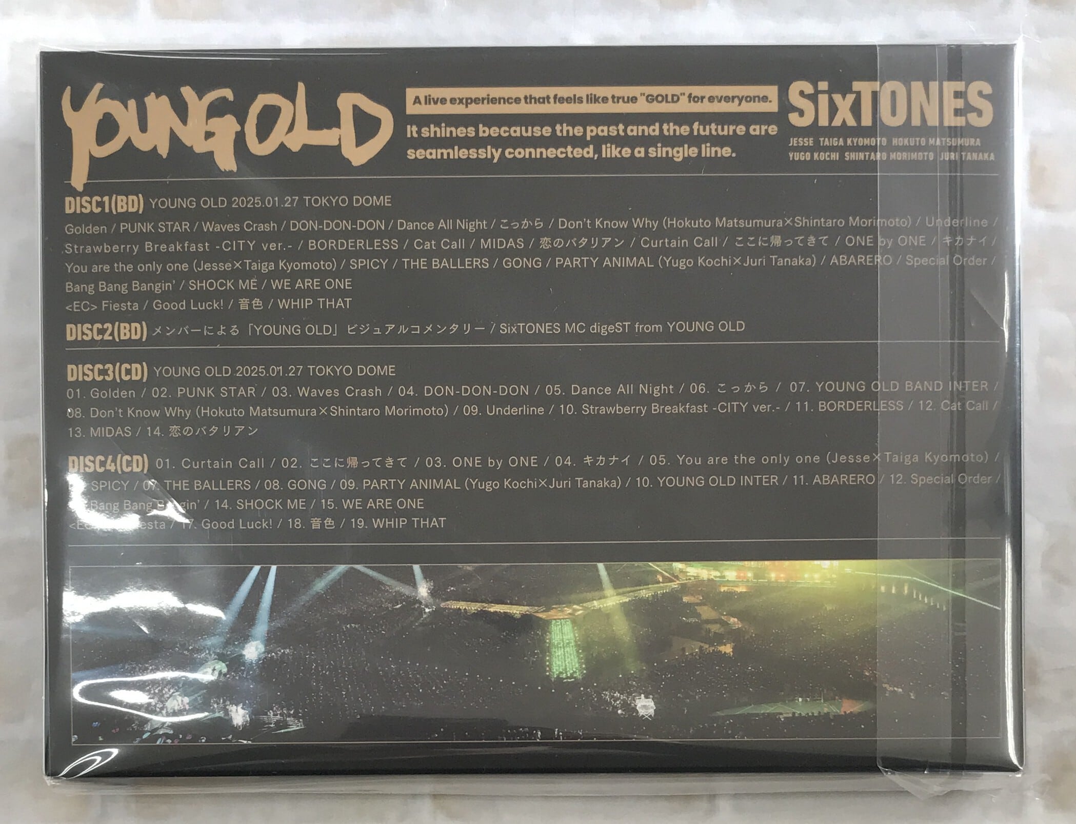 SixTONES / YOUNG OLD / 初回盤 (Blu-ray) | 最北のCDショップ フナヤマ