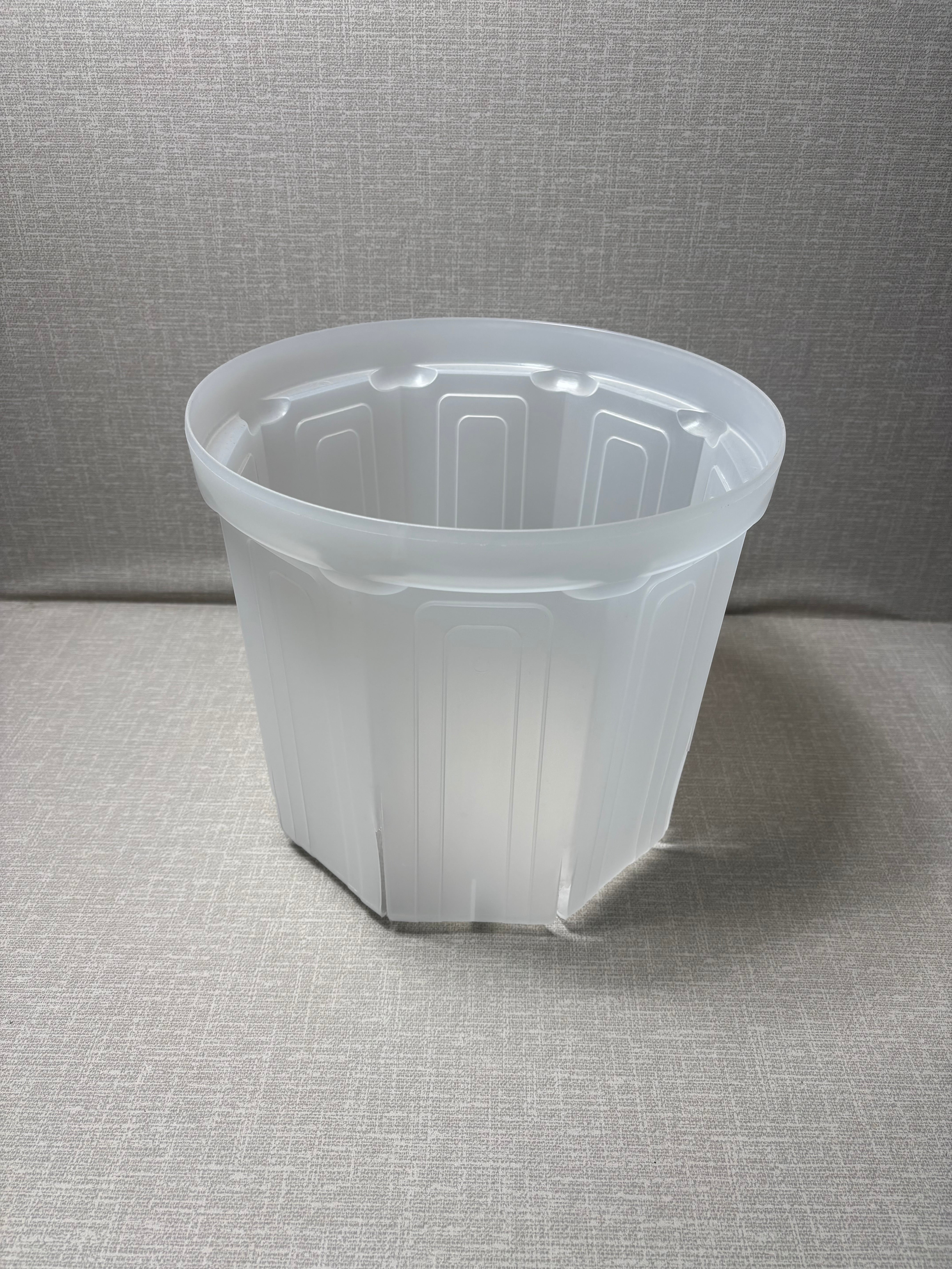 10号ネガミエル 透明スリット鉢