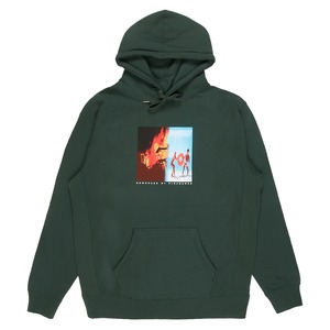 【PLEASURES/プレジャーズ×NEW ORDER/ニュー・オーダー】REPUBLIC PREMIUM HOODY パーカー / ALPINE GREEN