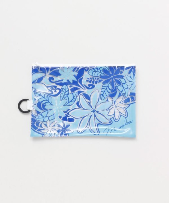 【Mauna loa/マウナロア】ブルーティアレクリアポーチS　フラグッズ　フラ用品