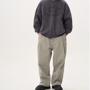 コットンツイル ワイドトラウザーズ N3437