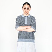 YASHIKI / Umiiro Knit Polo スタイル