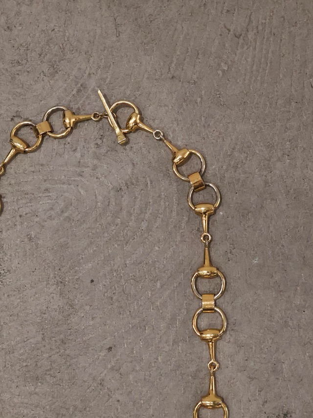 【GUCCI】round metal wallet chain