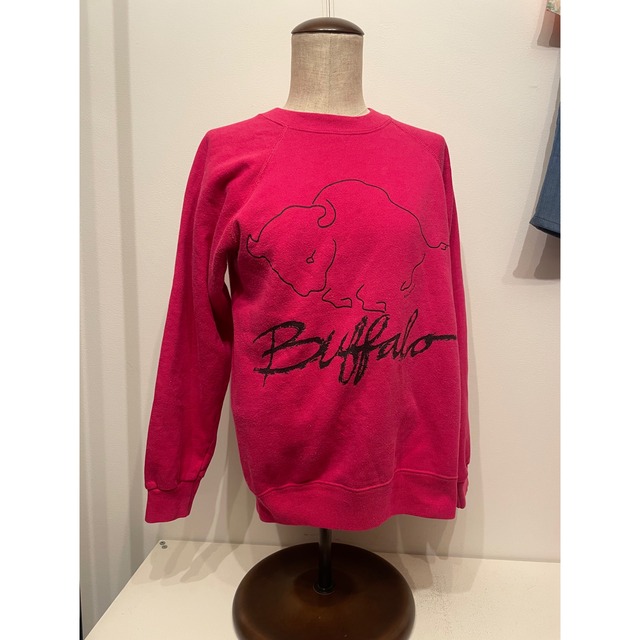 US 80s Hanes mini hot pink sweat