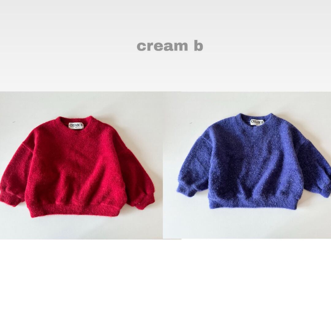 取寄:ウォームアンゴラニット creambbang ※送料無料