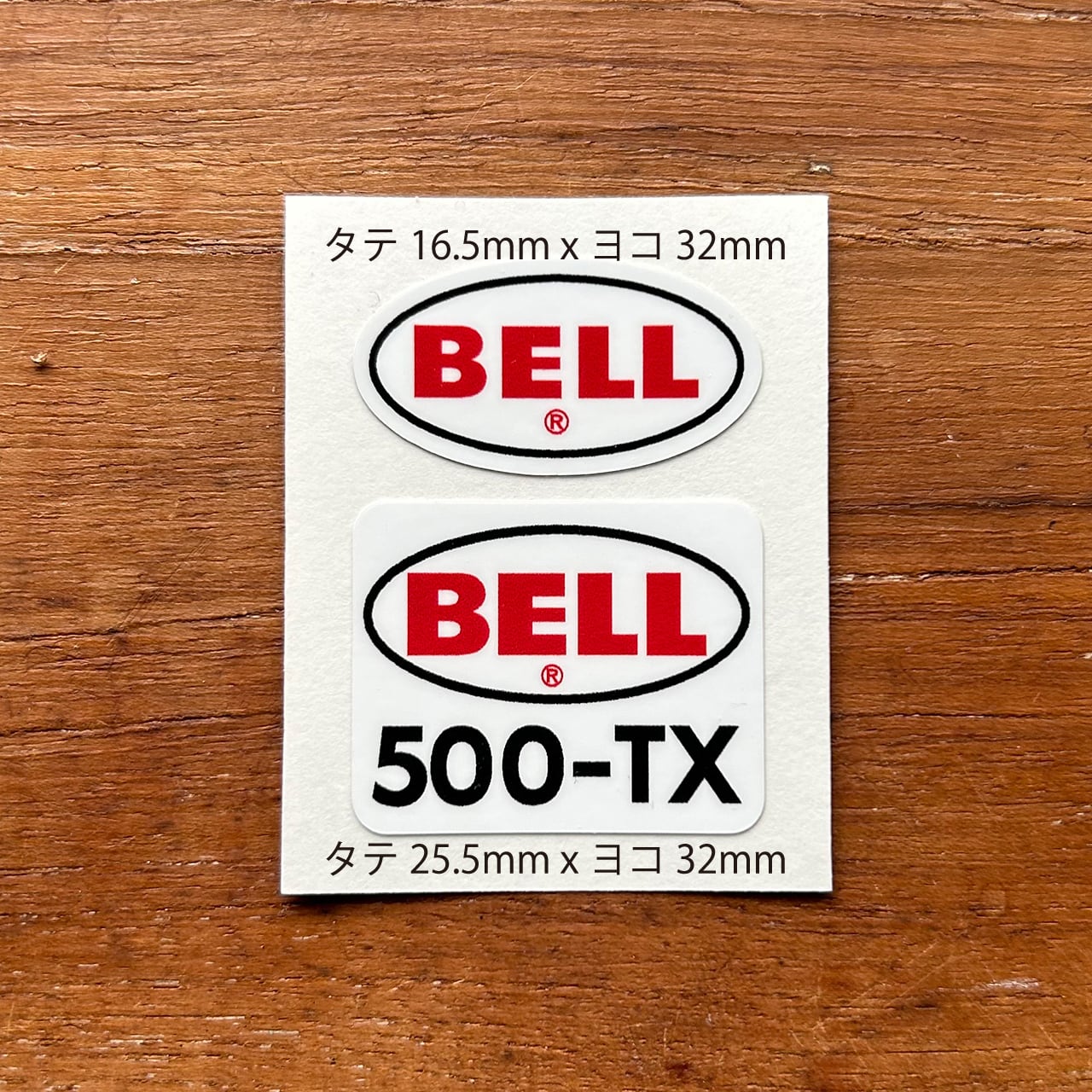 ベルヘルメットステッカー Bell 500TX Sticker Reproduction | MOTORHEADZ