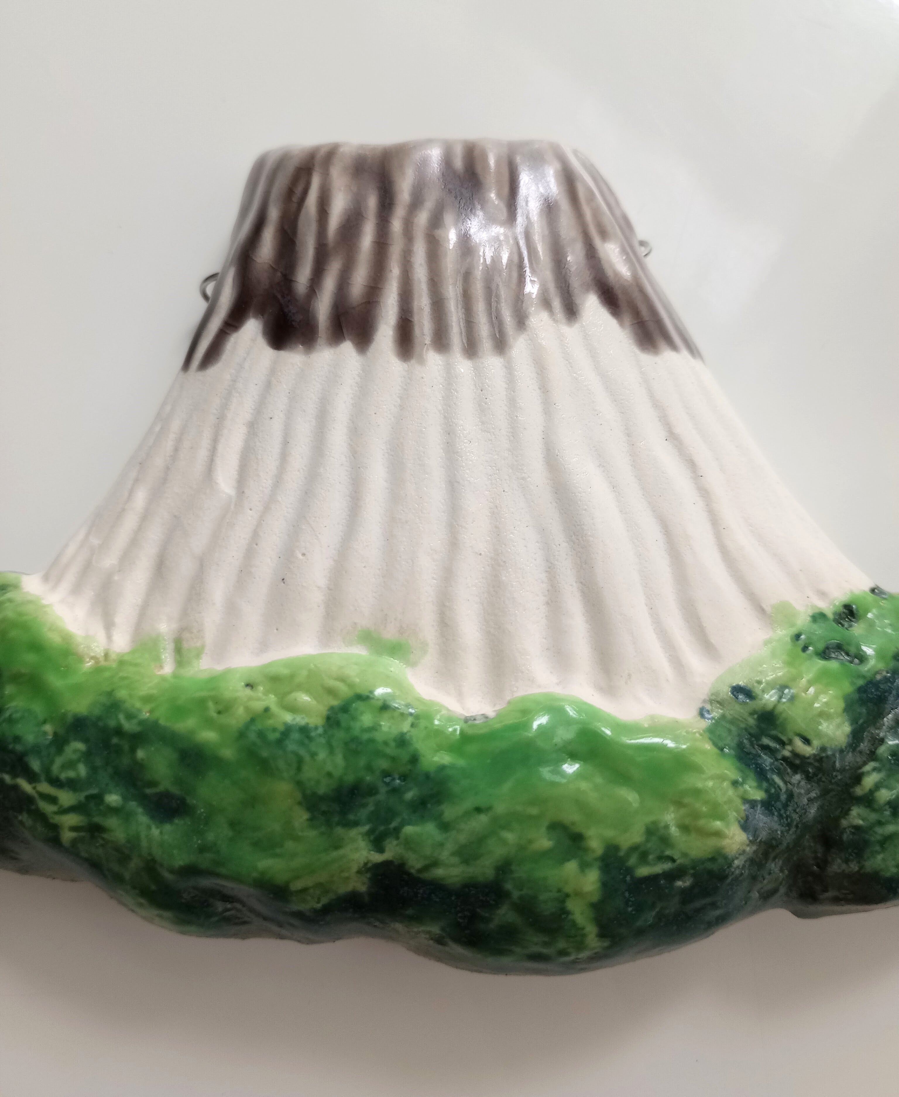 mountain 壁飾り 陶器 オブジェ ウォールデコ | gizli