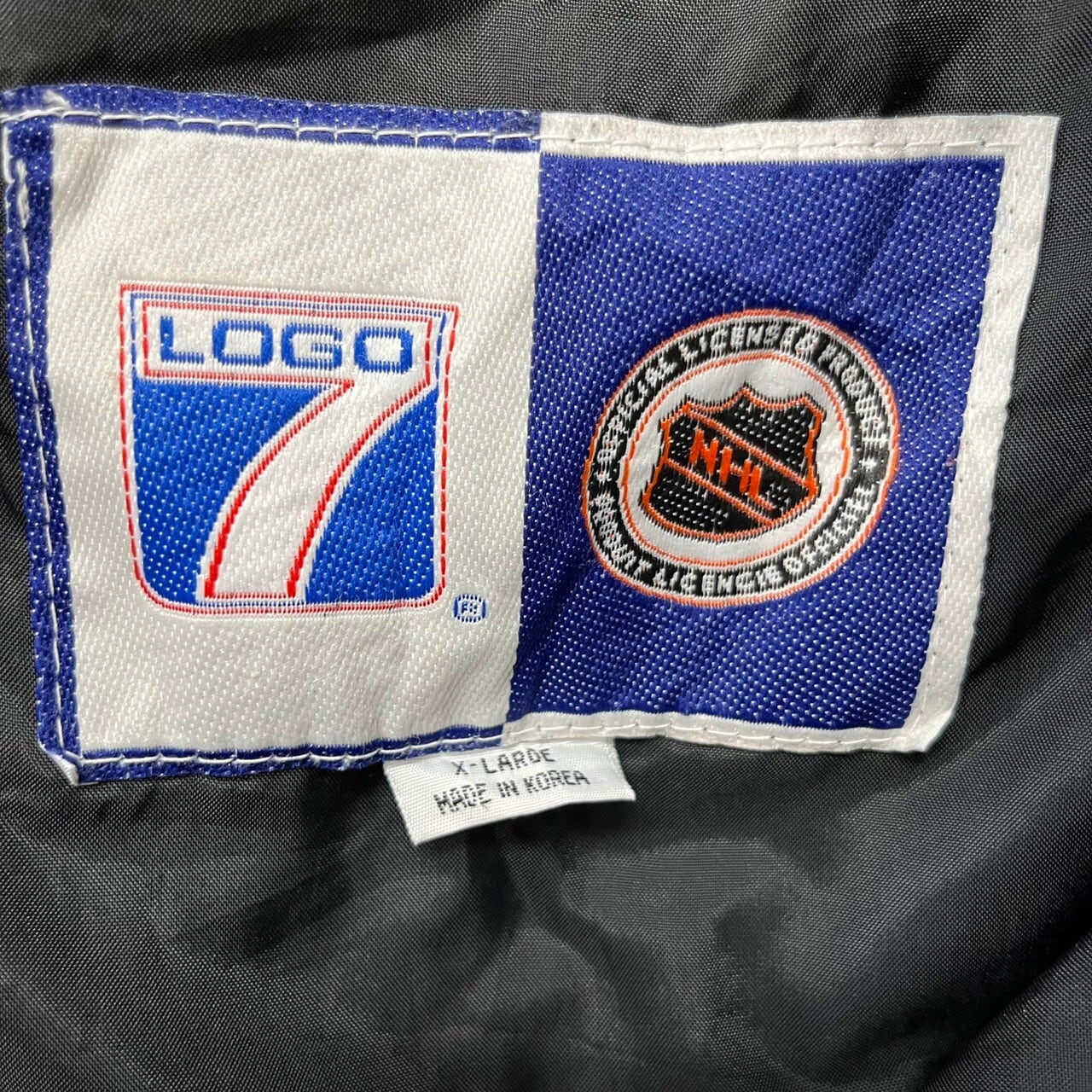 CCM NHL ペンギンズ　全刺繍ロゴ　プルオーバージャケット　XLサイズ