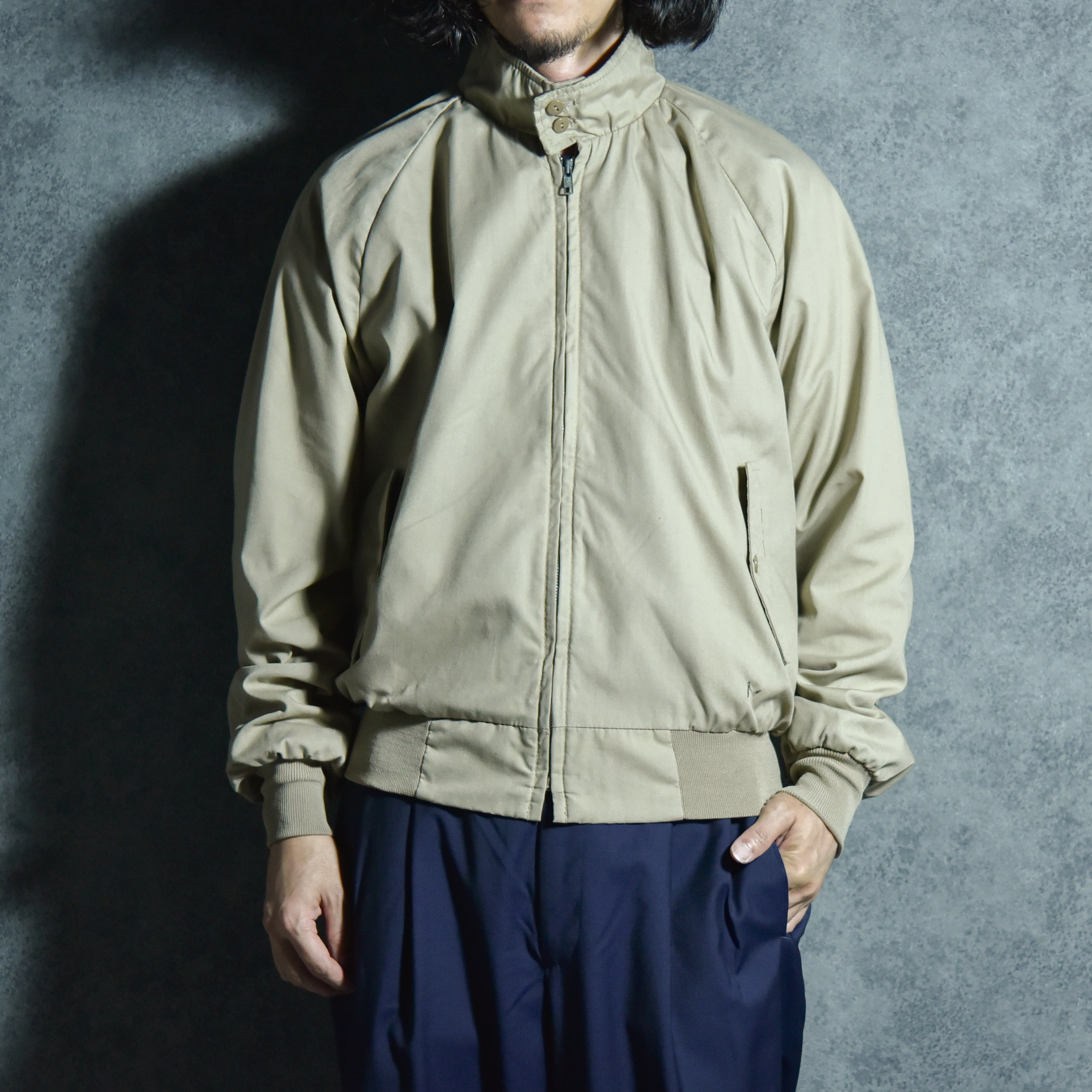 80-90s AMERICAN JAC Harrington Jacket Made in USA アメリカン