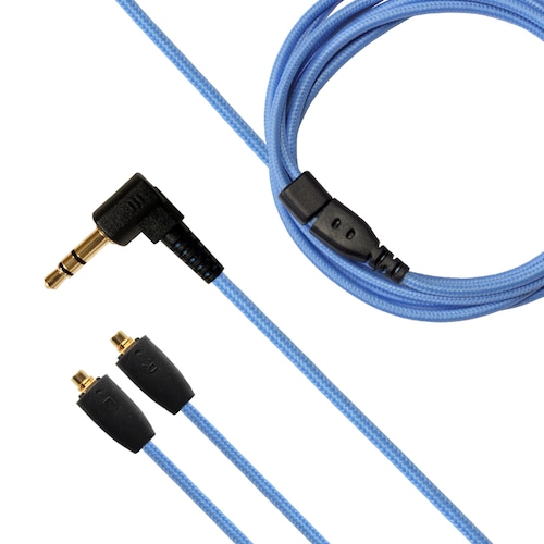 【認定中古品】TR-SE2-BLUE :: NOBUNAGA Labs ::  SHURE SEシリーズ、Ultimate Ears UE900 MMCXリケーブル ::TR-SE2のブルーカラーモデル