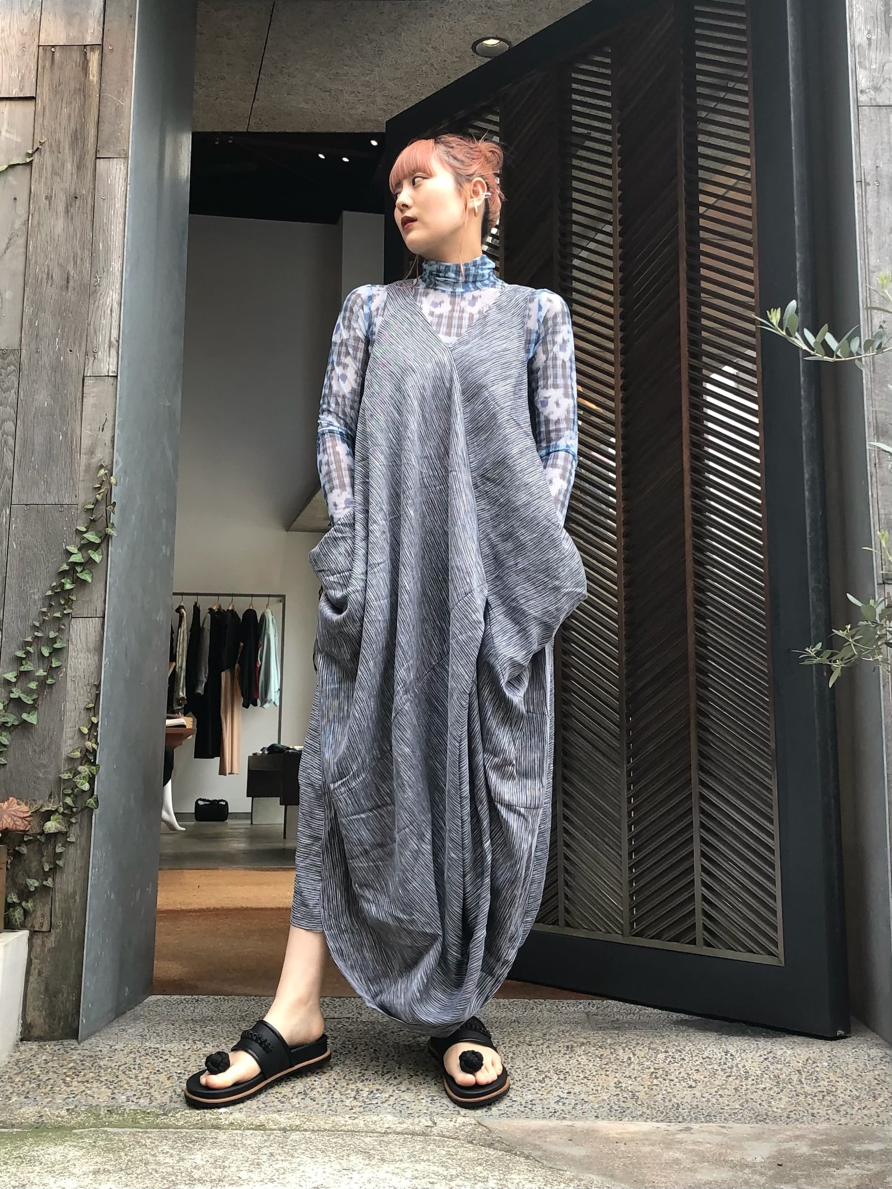 【21SS】HENRIK VIBSKOV ヘンリックヴィブスコフ / FLOW DRESS