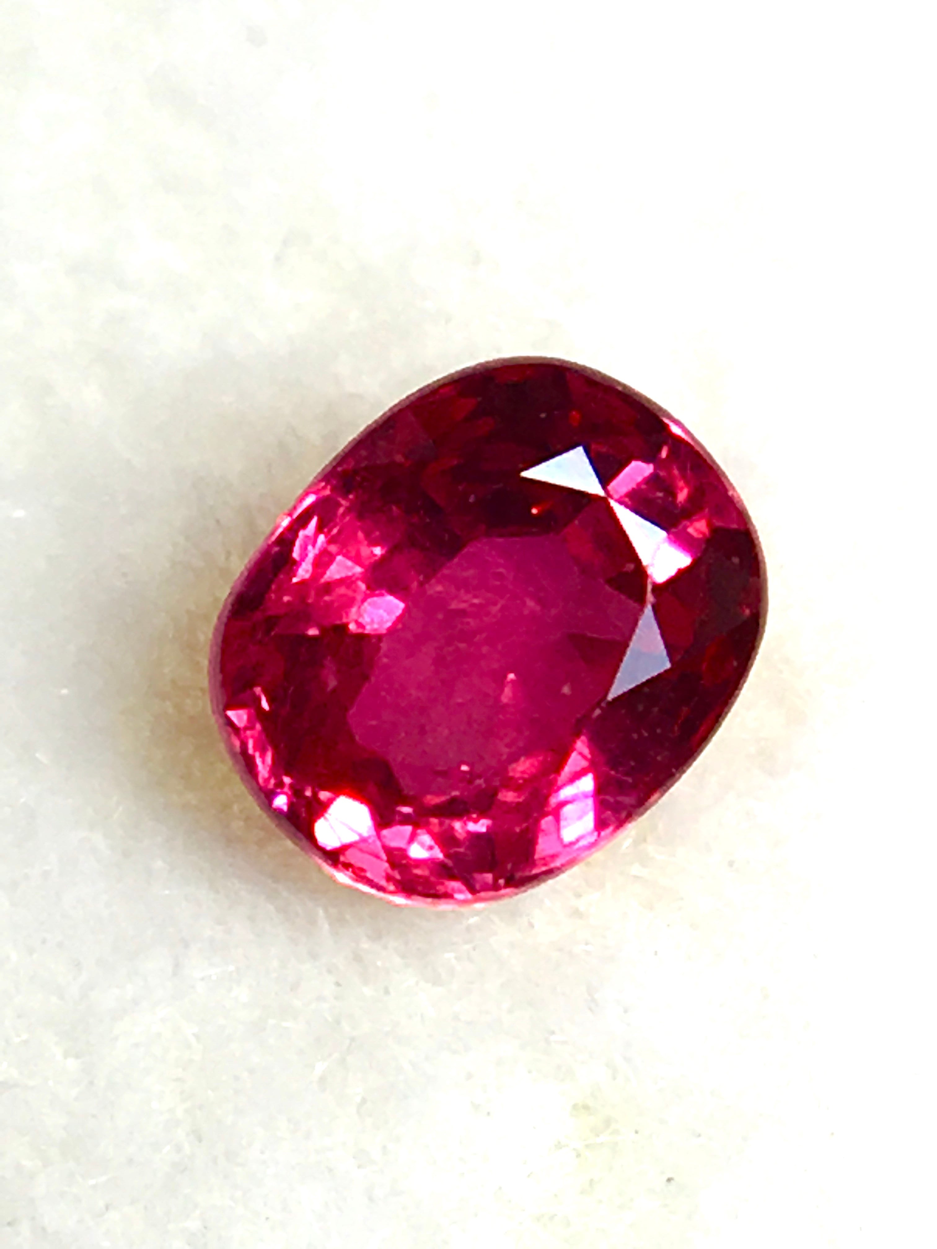 深く妖艶な紅色 0.3ct UP 天然 ルビー ルース | Frederick’s Gems&Jewelry powered by BASE