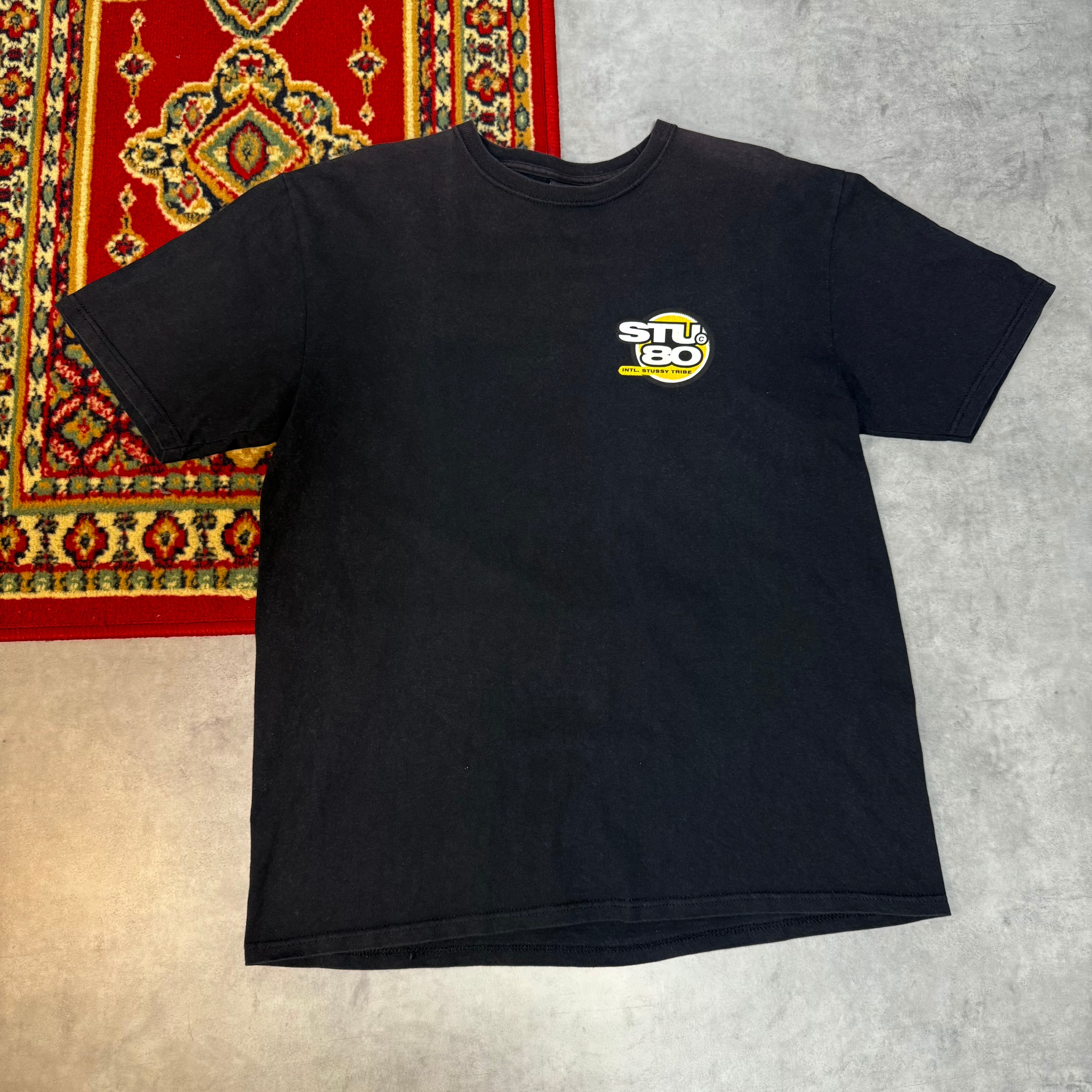 STUSSY “STU 80” – INT’L Stussy Tribe – Black L