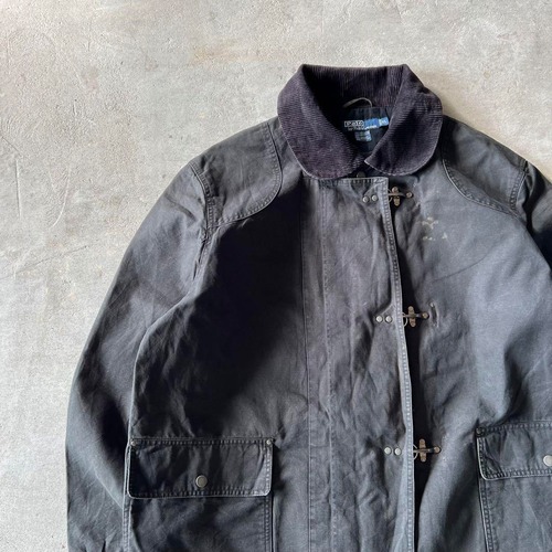 Polo by Ralph Lauren / 90-00's fade cotton fireman jacket size XL (special)