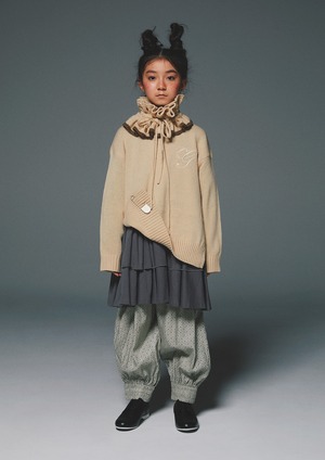 【22AW】GRIS ( グリ )Slit Knit［S/M］Born ニット　長袖