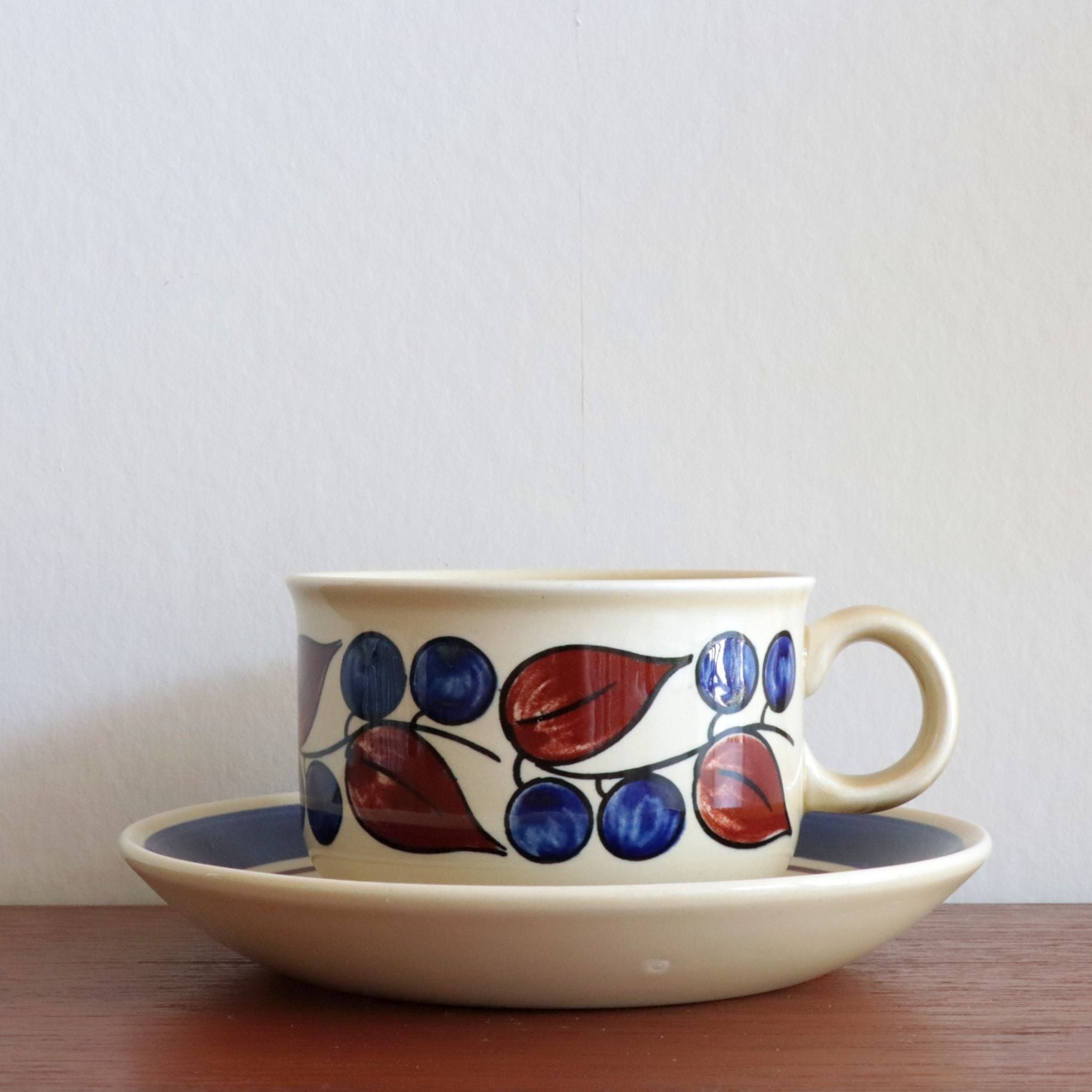 アラビア　ヴィンテージ　カタヤ　デザートプレート　2枚セット アラビア ヴィンテージ カタヤ デザートプレート 2枚セット